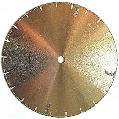 China factory 10" diamond marble limestone onyx travertine saw cutting blade Electroplated