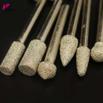 Various shape diamond engraving burr for granite concrete