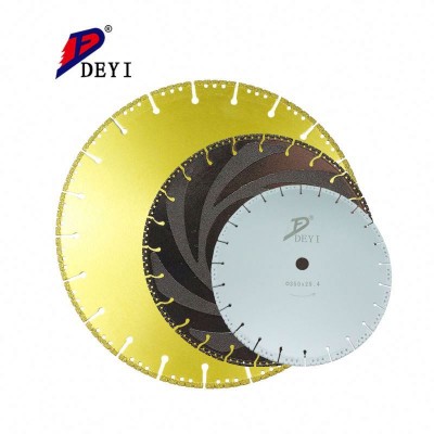 Angle grinder used diamond band saw blade for concrete